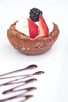 Product: a Wahoo! favorite! semi-sweet chocolate cake with ginger,
cinnamon, red wine, whipped cream, chocolate ganache - Wahoo! Grill in Decatur / Oakhurst / Atlanta - Decatur, GA Seafood Restaurants