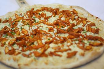Product: Aiello's Buffalo Chicken Pizza - Warren Street Pizzeria & Cafe in Newark, NJ Pizza Restaurant
