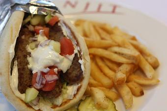 Product: Beef or Chicken Gyro - Warren Street Pizzeria & Cafe in Newark, NJ Pizza Restaurant