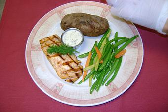 Product: Fresh Salmon - Watermark Grille in North Naples - Naples, FL Seafood Restaurants