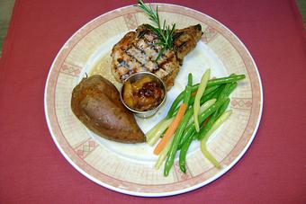 Product: Pork Chop - Watermark Grille in North Naples - Naples, FL Seafood Restaurants