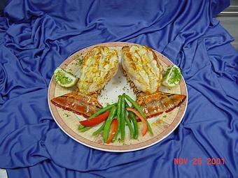 Product: Twin Lobster Tails - Watermark Grille in North Naples - Naples, FL Seafood Restaurants