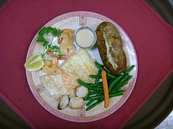 Product: Baked Seafood Platter - Watermark Grille in North Naples - Naples, FL Seafood Restaurants