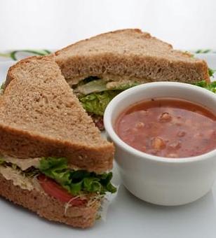 Product: Soup and sandwich - West End Bakery and Cafe in West Asheville - Asheville, NC Bakeries
