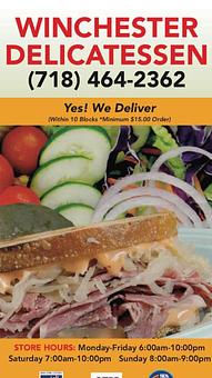 Product - Winchester Deli in Queens Village, NY Delicatessen Restaurants