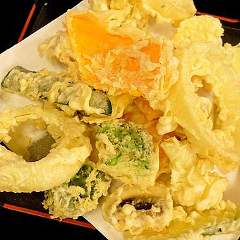 Product: assorted vegetable tempura - Windy's Sukiyaki in Ogden, UT Japanese Restaurants