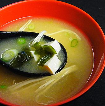 Product: miso soup Windy's Sukiyaki Restaurant Ogden UT - Windy's Sukiyaki in Ogden, UT Japanese Restaurants