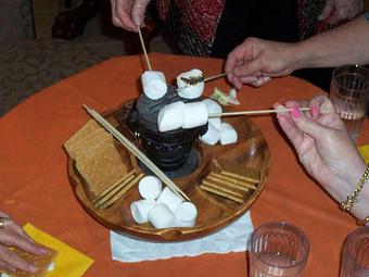 Product: Smores Platter  - Words AfterWords in Smack in the Middle of Old Hardy Town - Hardy, AR American Restaurants