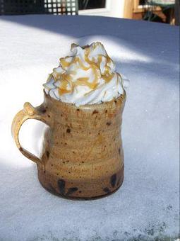 Product: Caramel Latte' - Words AfterWords in Smack in the Middle of Old Hardy Town - Hardy, AR American Restaurants