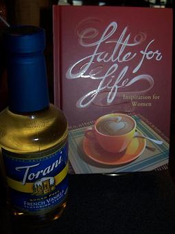 Product: Book, Coffee, Syrup - Words AfterWords in Smack in the Middle of Old Hardy Town - Hardy, AR American Restaurants