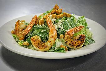 Product: Shrimp Caesar Salad - YO Ranch Steakhouse in West End - Dallas, TX Seafood Restaurants