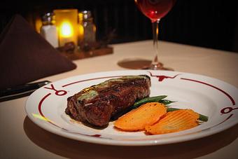 Product: Dry Aged New York Strip - YO Ranch Steakhouse in West End - Dallas, TX Seafood Restaurants