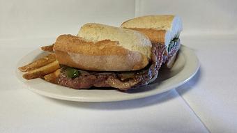 Product: Ribeye Steak Sandwich - Yianni's Restaurant & Bar in Gates Center - Rochester, NY Italian Restaurants