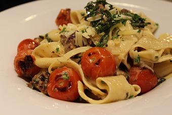 Product: There is nothing better then fresh pasta...well maybe house-made sausage atop that fresh pasta. - Zona 78 in Tucson, AZ Italian Restaurants Product: There is nothing better then fresh pasta...well maybe house-made sausage atop that fresh pasta. - Zona 78 in Tucson, AZ Italian Restaurants