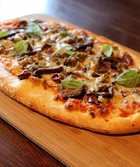 Product: One of the classic Zona pizzas - Zona 78 in Tucson, AZ Italian Restaurants Product: One of the classic Zona pizzas - Zona 78 in Tucson, AZ Italian Restaurants