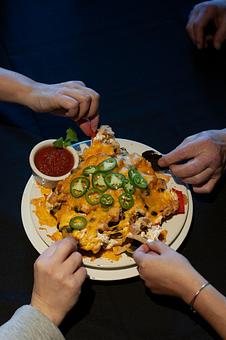 Product: Baked in our own unique blend of cheese
& spices served with grilled chicken, black beans, fresh jalapenos, and a side of fresh salsa. - Midtown Cafe in Nashville, TN American Restaurants Product: Baked in our own unique blend of cheese
& spices served with grilled chicken, black beans, fresh jalapenos, and a side of fresh salsa. - Midtown Cafe in Nashville, TN American Restaurants