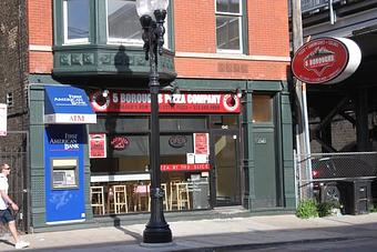 Exterior - 5 Boroughs Pizza Company in Old Town - Chicago, IL Pizza Restaurant