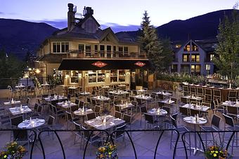 Exterior: Ajax Tavern Exterior - Ajax Tavern in Downtown Aspen - Aspen, CO American Restaurants