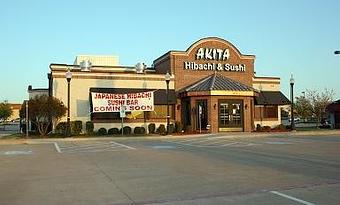 Exterior - Akita Hibachi Sushi in Cedar Hill, TX Sushi Restaurants