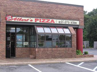 Exterior - Albert's Pizza in Hauppauge, NY Italian Restaurants