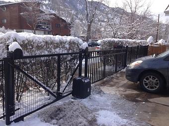 Exterior: Cantilevers are great in snow! - Amazing Gates of America in Albuquerque, NM Business Services