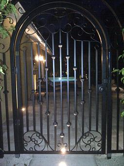 Exterior: Custom Pedestrian Gate - Amazing Gates of America in Albuquerque, NM Business Services