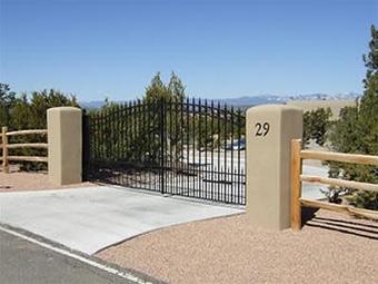 Exterior: Concord Gate in Santa Fe - Amazing Gates of America in Albuquerque, NM Business Services