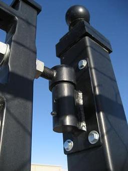 Exterior: Amazing Gates Hinge Arrangement - Amazing Gates of America in Albuquerque, NM Business Services