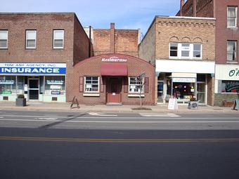 Exterior - Angel's Diner in Owego, NY American Restaurants