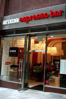 Exterior - Aroma Espresso Bar in Upper West Side - New York, NY Cafe Restaurants