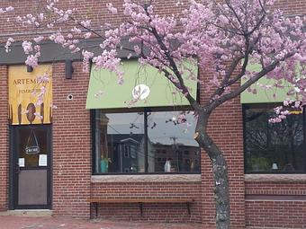 Exterior - Artemisia Cafe in Portland, ME Hamburger Restaurants