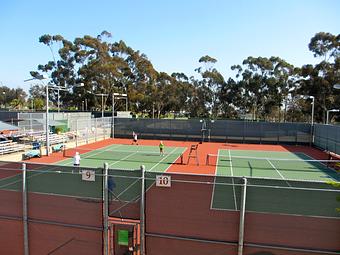 Exterior: tennis courts - Babycakes Balboa Park - Executive Ofc. in San Diego, CA Restaurants/Food & Dining