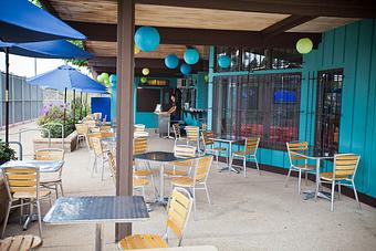 Exterior: Outdoor seating - Babycakes Balboa Park - Executive Ofc. in San Diego, CA Restaurants/Food & Dining