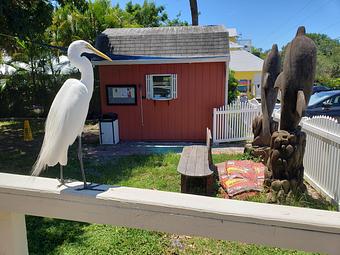 Exterior - Backfin Blue Cafe in Gulfport Art Village - Gulfport, FL American Restaurants