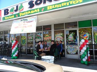 Exterior - Baja Sonora Mexican Restaurant in Los Altos - Long Beach, CA Mexican Restaurants