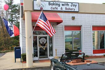Exterior - Baking With Joy Cafe & Bakery in Rockland, MA Bakeries