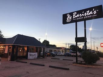 Exterior - Barista's Daily Grind in Kearney, NE Sandwich Shop Restaurants