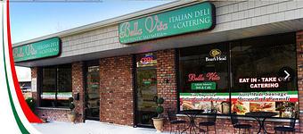 Exterior - Bella Vita in Congers, NY Delicatessen Restaurants