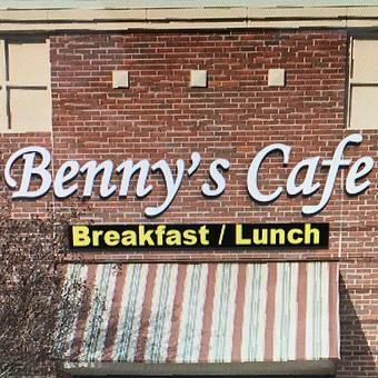 Exterior - Benny's Cafe in McKinney, TX American Restaurants