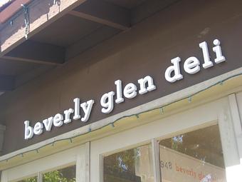 Exterior - Beverly Glen Deli in Los Angeles, CA Delicatessen Restaurants