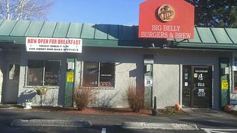Exterior - Big Belly Burgers and Brew in Sunriver, OR Hamburger Restaurants