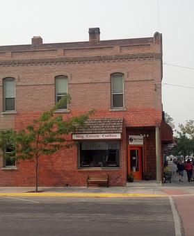 Exterior - Big Creek Coffee Roasters in Hamilton, MT Coffee, Espresso & Tea House Restaurants