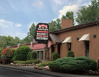 Exterior - Big Daddy's Pizzeria in Gatlinburg, TN Pizza Restaurant