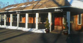 Exterior - Bistro 25 in Sayville, NY American Restaurants