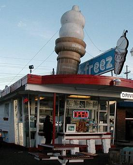Exterior - BJ's Velvet Freez in Colorado Springs, CO Dessert Restaurants
