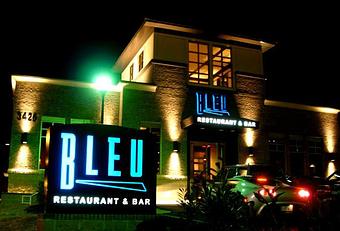 Exterior - Bleu Restaurant and Bar in Winston Salem, NC American Restaurants