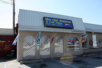 Exterior - Blue Claw Seafood & Crab Eatery in Burlington, NJ Seafood Restaurants