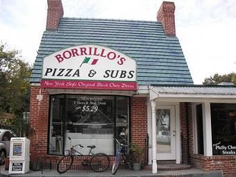 Exterior - Borrillo's Pizzeria and Beer & Wine Garden in Saint Augustine, FL Italian Restaurants