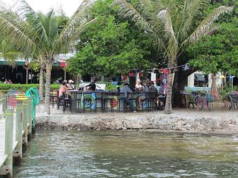 Exterior - Bridge Tender Inn in Sarasota Bay - Bradenton Beach, FL American Restaurants