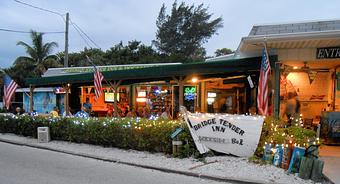 Exterior - Bridge Tender Inn in Sarasota Bay - Bradenton Beach, FL American Restaurants